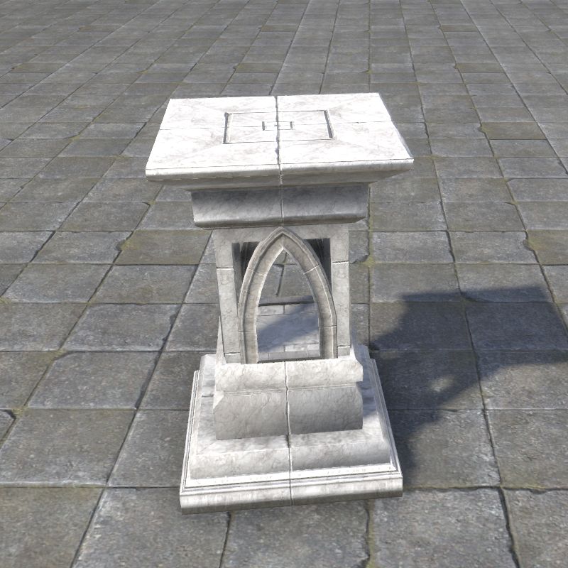 Alinor Display Stand, Marble